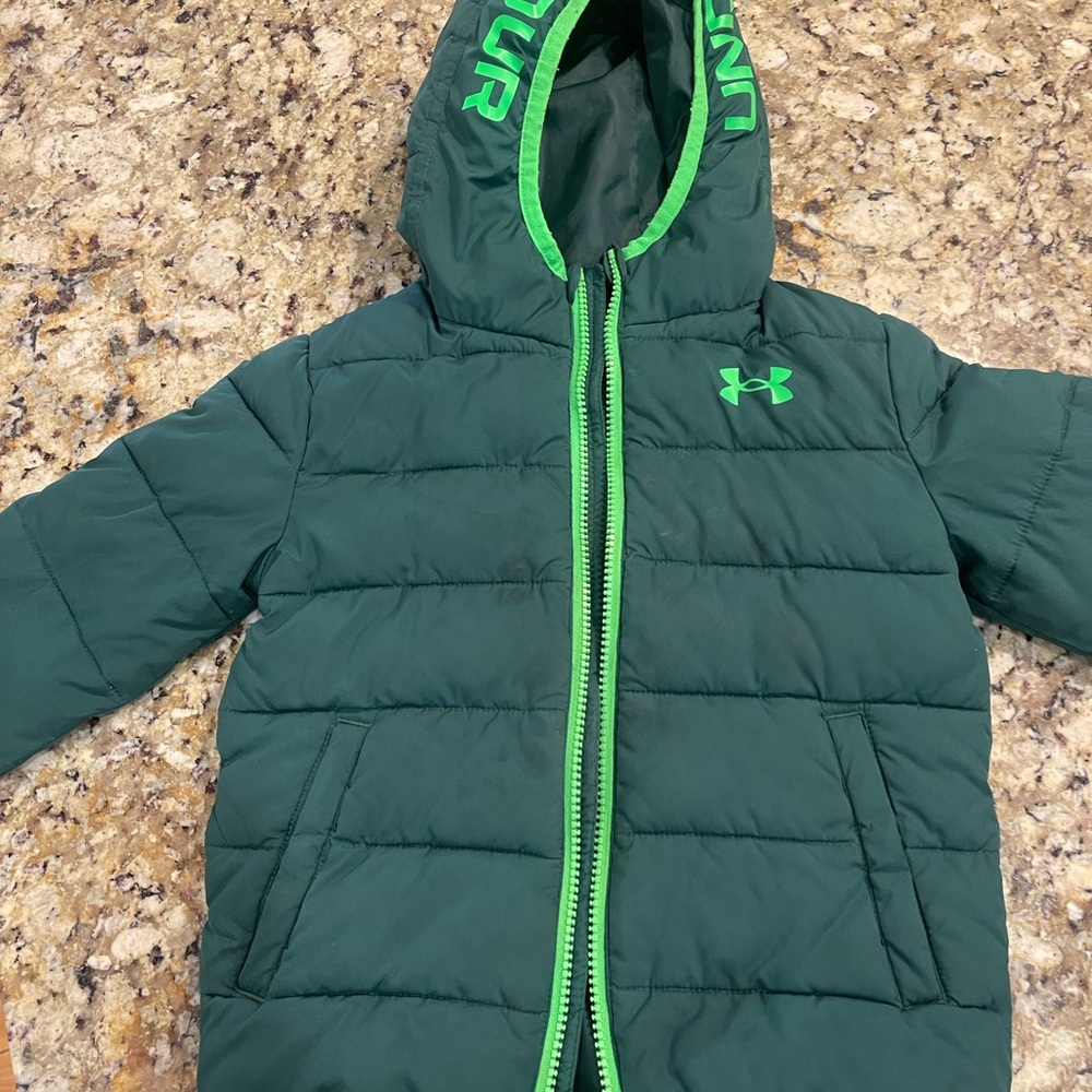 Under Armour Green Puffer Jacket